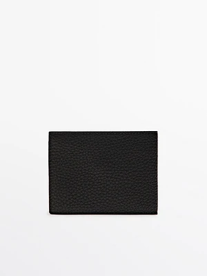 Nappa leather landscape wallet