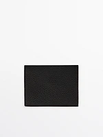 Nappa leather landscape wallet