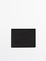 Nappa leather landscape wallet