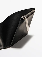 Nappa leather landscape wallet