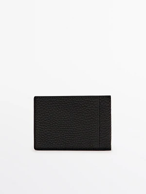 Nappa leather landscape wallet