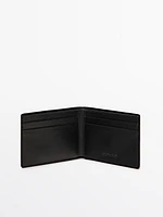 Nappa leather landscape wallet