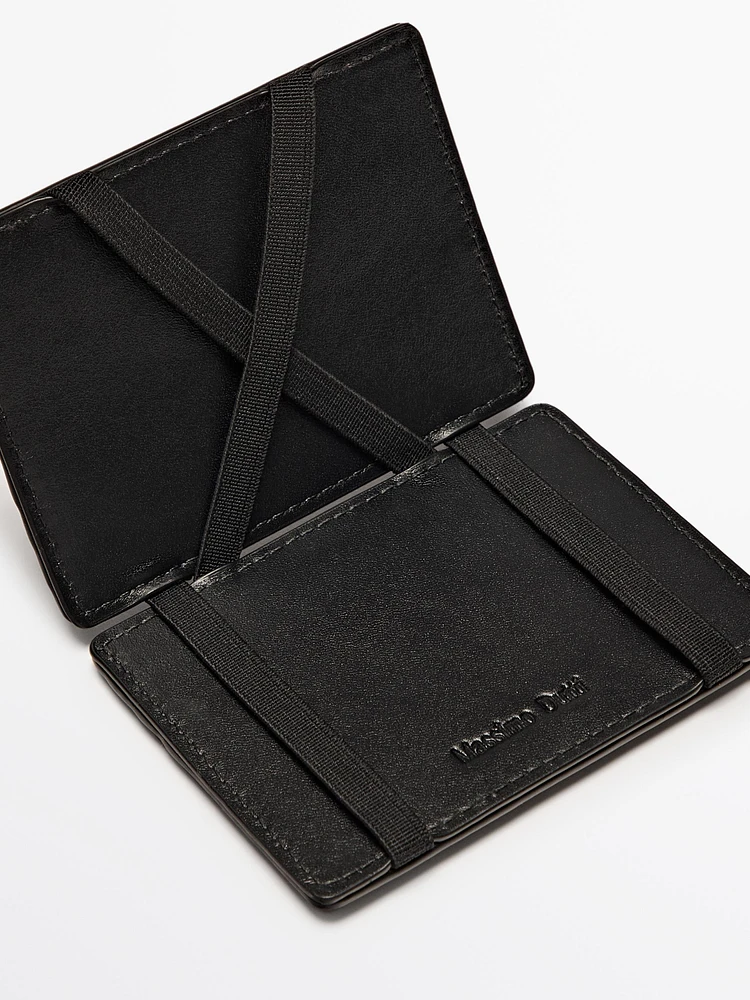 Nappa leather wallet