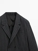 Pinstripe suit blazer - Limited Edition