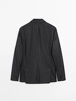 Pinstripe suit blazer - Limited Edition