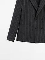 Pinstripe suit blazer - Limited Edition