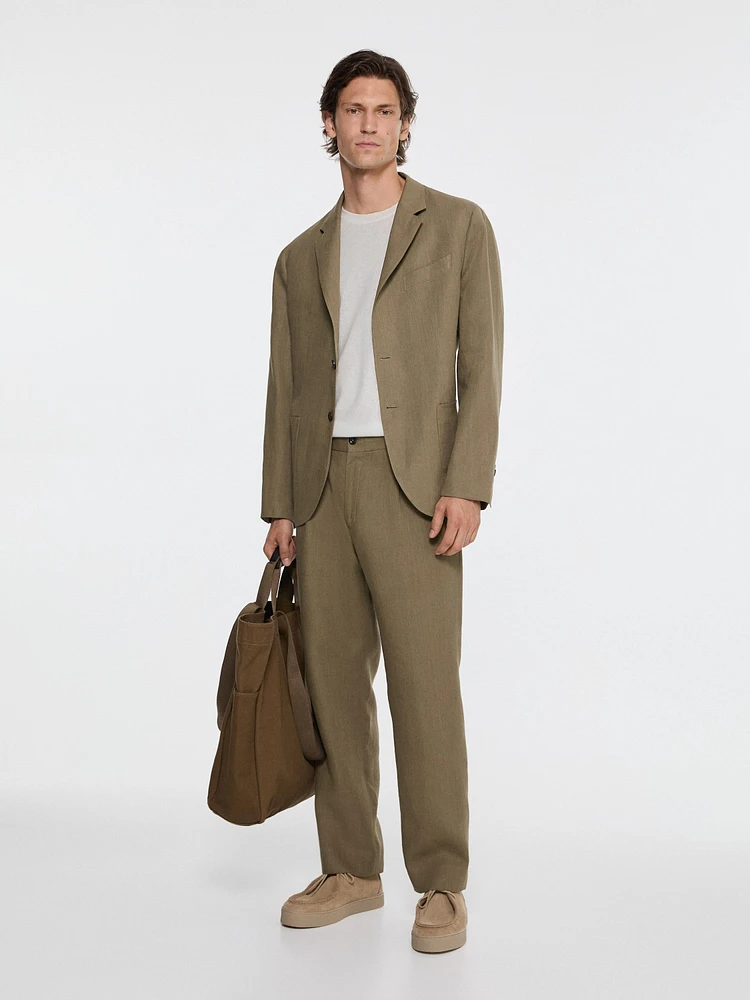 100% linen blazer co-ord