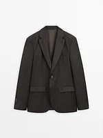 Smart 100% wool blazer