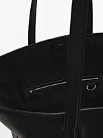 Nappa leather tote bag