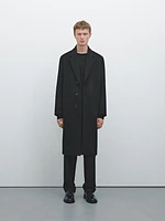 Wool blend double-faced coat - Limited Edition