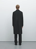 Wool blend double-faced coat - Limited Edition