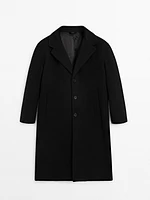 Wool blend double-faced coat - Limited Edition