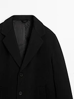 Wool blend double-faced coat - Limited Edition