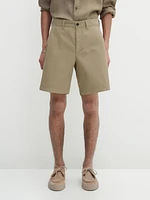 100% cotton bermuda shorts