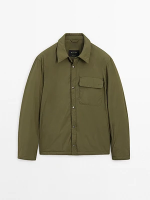 Overshirt with chest pocket