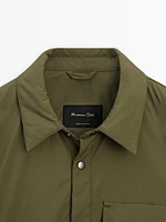 Overshirt with chest pocket