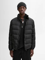 Lightweight puffer down jacket