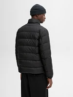 Lightweight puffer down jacket