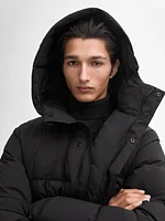 Long puffer down coat