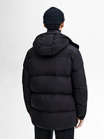 Hooded puffer jacket