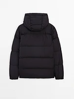 Hooded puffer jacket