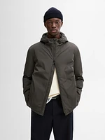 Short quilted parka