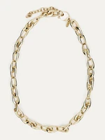 Golden chain necklace