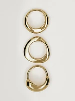 Pack of irregular rings