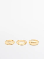 Pack of irregular rings