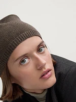 Fine wool blend beanie