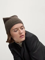 Fine wool blend beanie