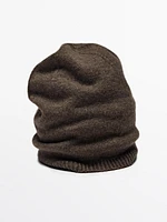 Fine wool blend beanie