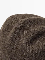 Fine wool blend beanie