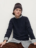 Fine cashmere beanie