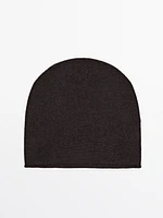 Fine cashmere beanie