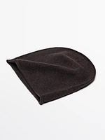 Fine cashmere beanie