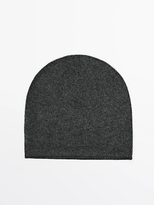 Fine cashmere beanie