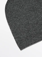 Fine cashmere beanie