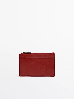 Nappa leather purse