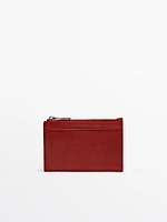 Nappa leather purse