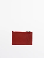 Nappa leather purse