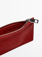 Nappa leather purse