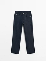 Jean wide leg full length taille mi-basse