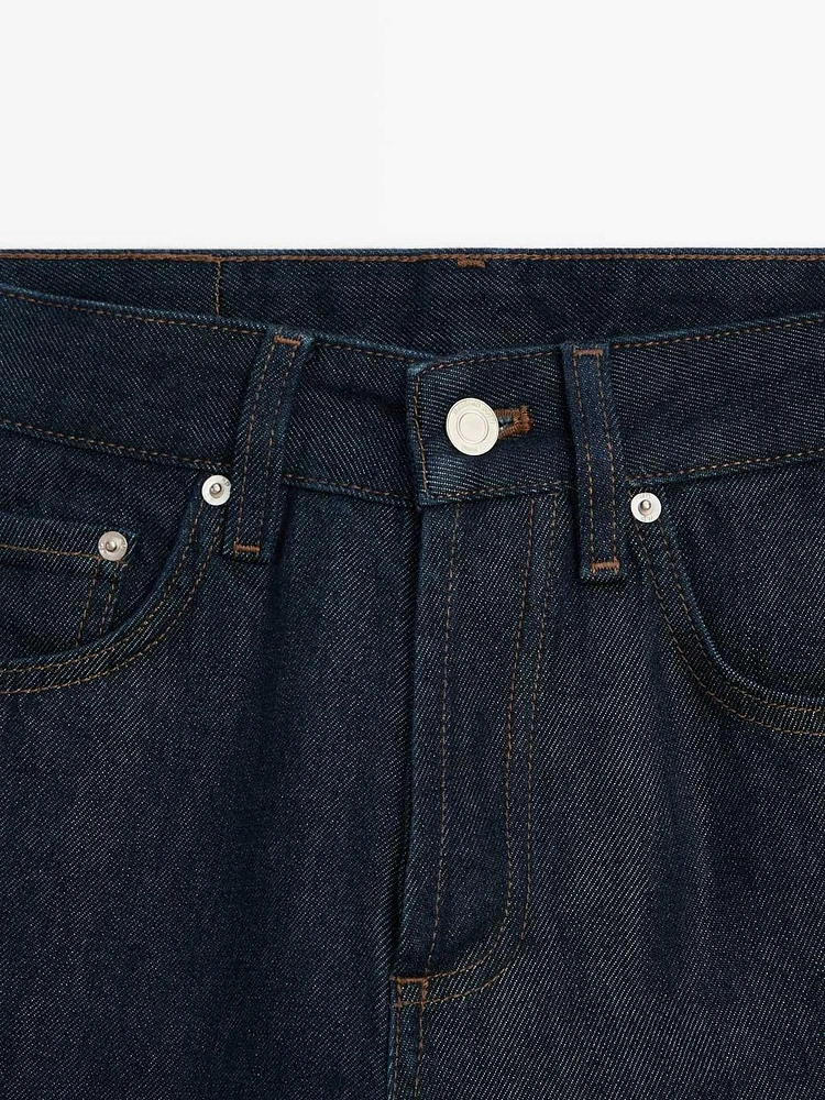 Jean wide leg full length taille mi-basse