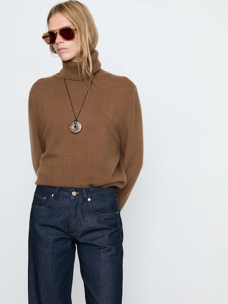 Jean wide leg full length taille mi-basse