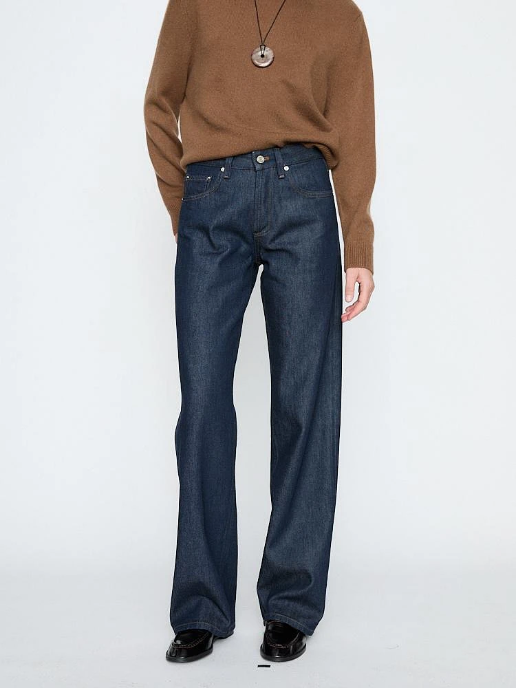 Jean wide leg full length taille mi-basse
