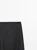 Straight-leg formal jeans