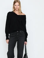 Mid-rise straight-leg regular length jeans