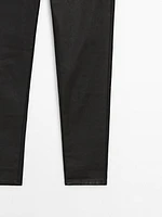 Cotton leggings-style trousers