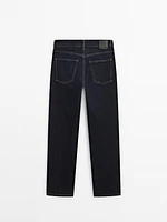 Slim fit mid-rise cropped jeans